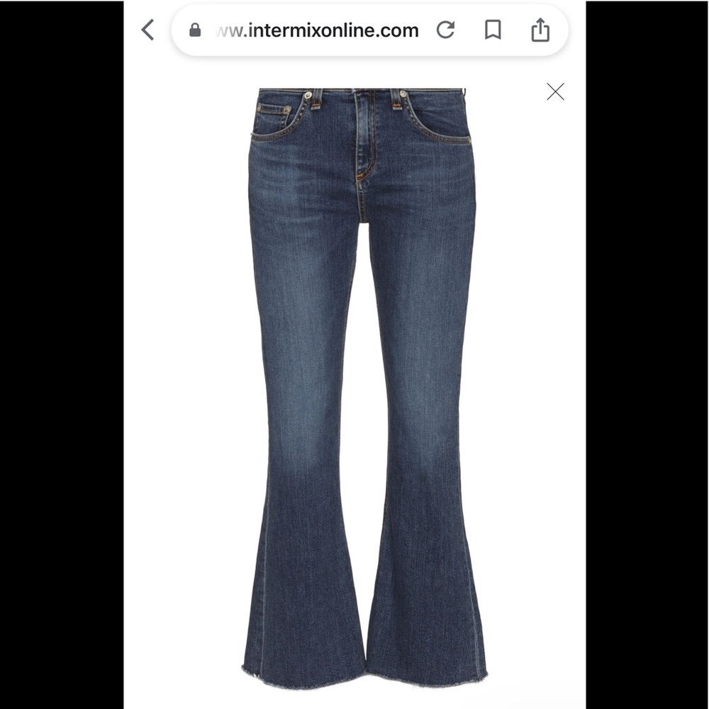 Rag & Bone Paz Ankle Flare Jeans